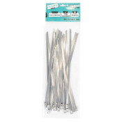 Set 20 bride metalice Detoolz 4.6x200mm