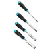 Set 4 dalti pentru lemn 6/12/19/25mm Cr-V, Detoolz