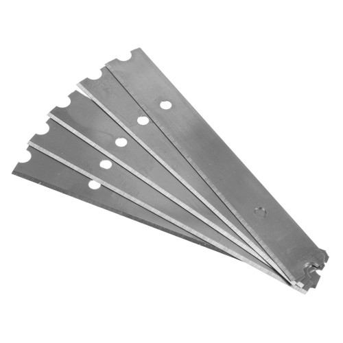 Set 5 lame 14*100mm pentru racleta metalica, Detoolz