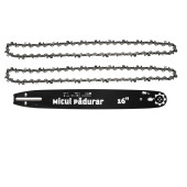 Set lama+2 lanturi Micul Padurar, 16", pas .325, grosime 1.5mm, 64pinteni, 32dinti