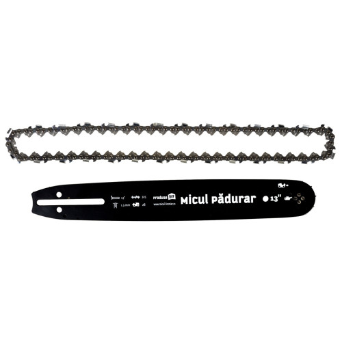 Set lama+2lanturi Micul Padurar 13" .325" 1.5mm 56P 28D