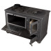 Soba pe lemne 6.7kW Fantazia Lux, cos stanga
