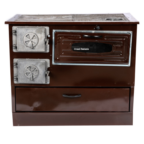 Soba pe lemne 9kW Grand Fantazia, cos dreapta