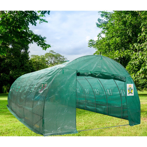 Solar/Sera Micul Fermier 10x4x2.5m , polietilena, densitate 140g/mp UV4