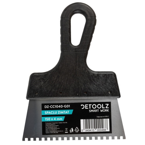 Spaclu zimtat Detoolz, 150x4mm G01