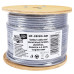 Tambur cablu otel zincat Micul Fermier, plastifiat, diametru 4-5.5mm, lungime 100m