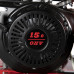 Tocator pentru crengi Micul Fermier, Ø100mm, motor benzina 15CP, pornire electrica, alimentare verticala, pentru rumegus
