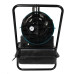 Tun de caldura Detoolz 30 kW, cos evacuare, combustibil motorina, capacitate rezervor 55L, cu roti